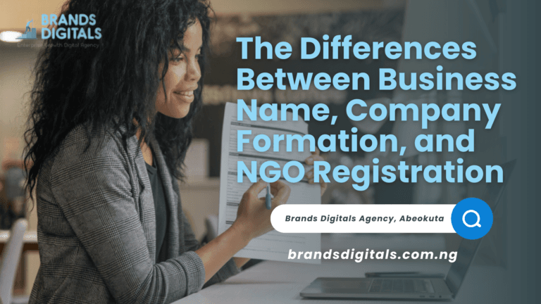 The Differences Between Business Name, Company Formation, and NGO Registration